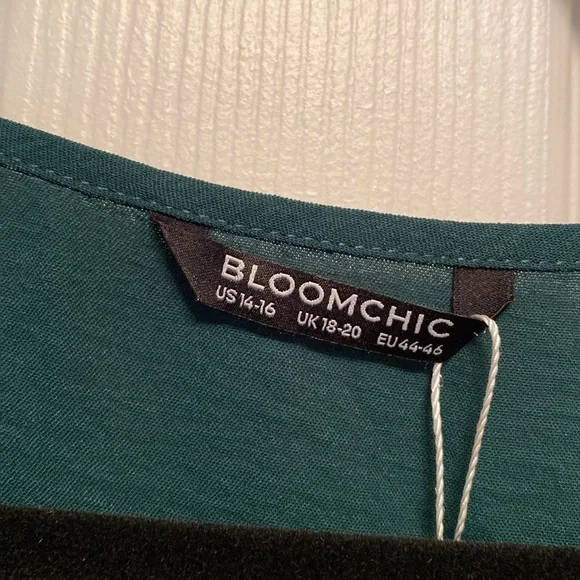 Brand New BloomChic Emerald Dress…size 14-16 - Picture 3 of 4